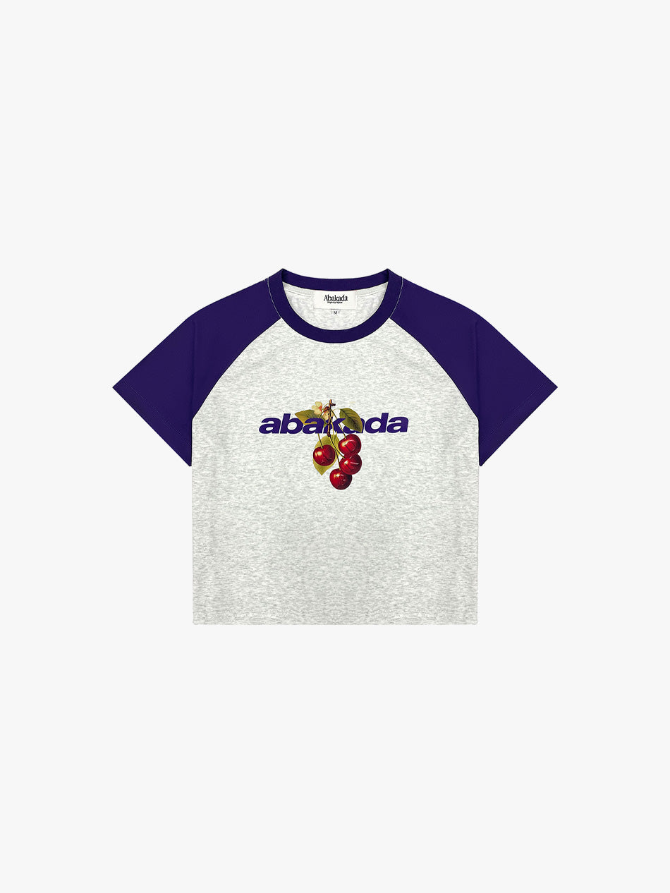 CHERRY BABY TEE (UBE)