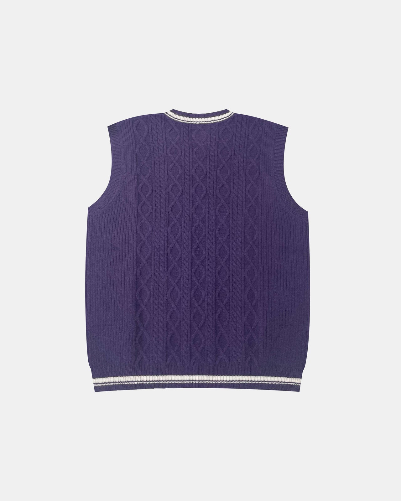 KNITTED VEST (UBE)