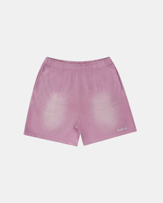 Abakada® Vintage Wash Shorts (Pastel Pink)