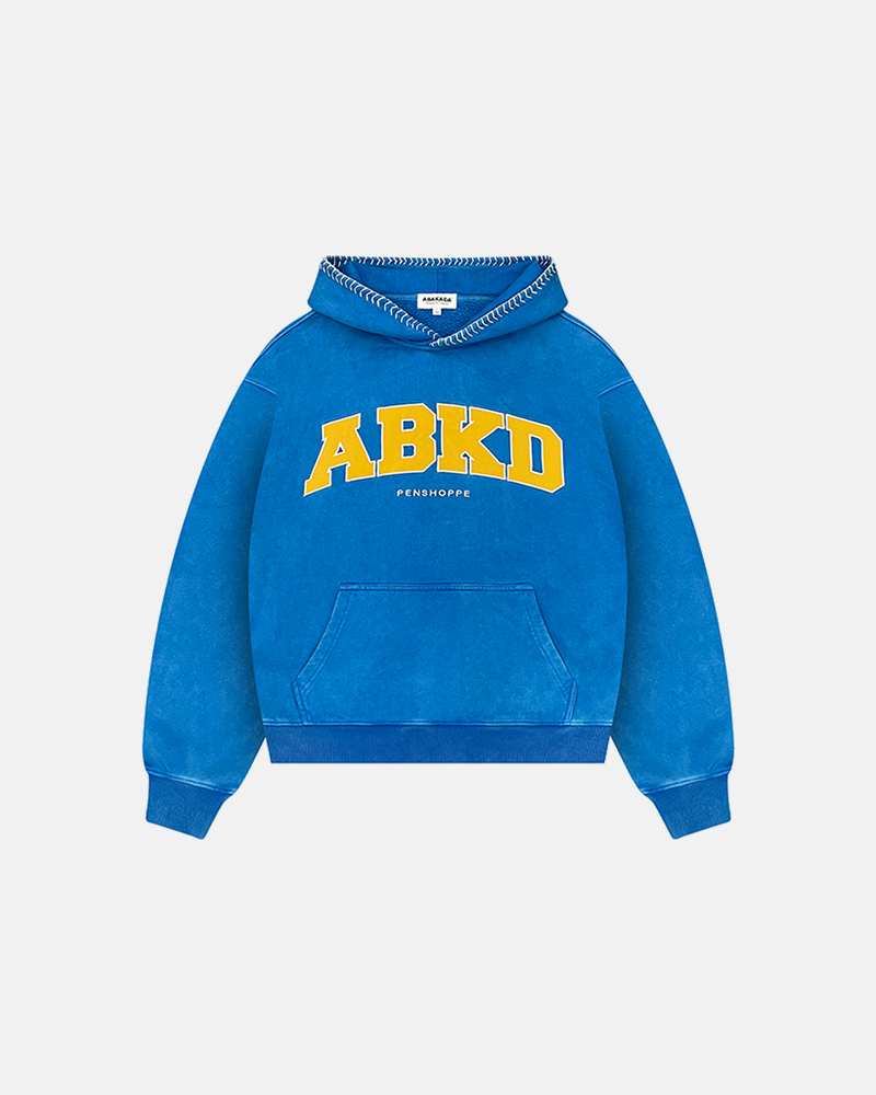 WEAVE STITCH HOODIE (COBALT)