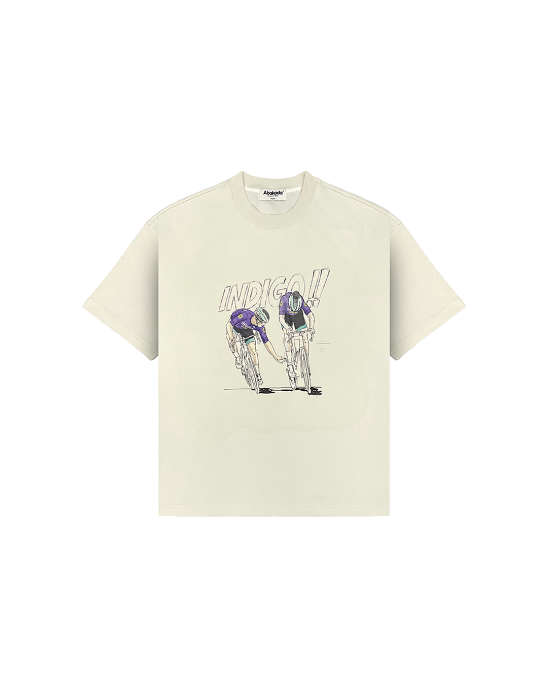 ABAKADA X INDIGO LOGO TEE (CREAM)