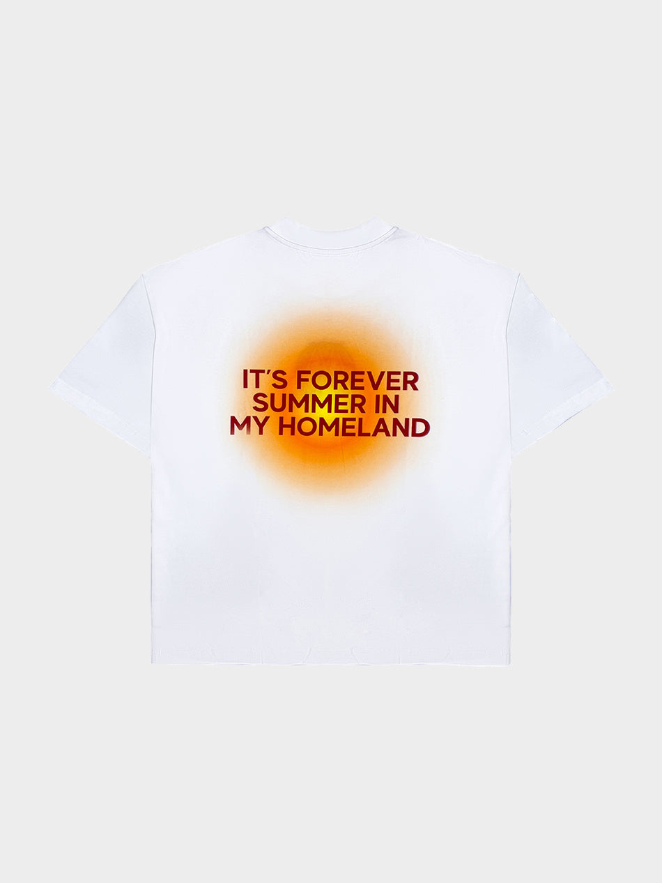 FOREVER SUMMER TEES (WHITE)