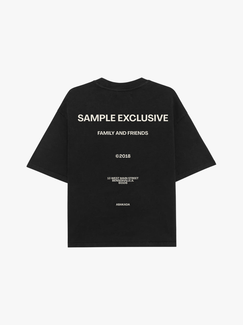 BASIC SAMPLE TEE (BLACK)