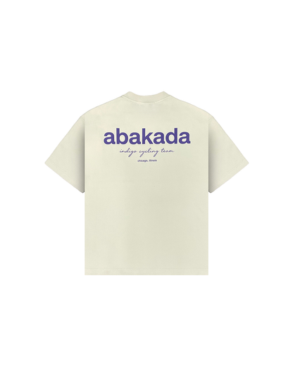 ABAKADA X INDIGO LOGO TEE (CREAM)