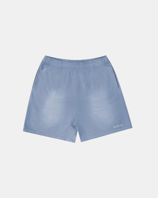 Abakada® Vintage Wash Shorts (Pastel Blue)