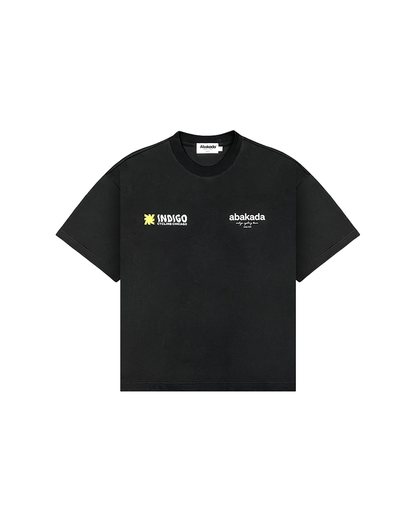 ABAKADA X INDIGO GRAPIKO TEE (BLACK)