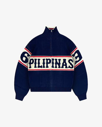 PILIPINAS COLORBLOCK KNITTED SWEATER (NAVY)