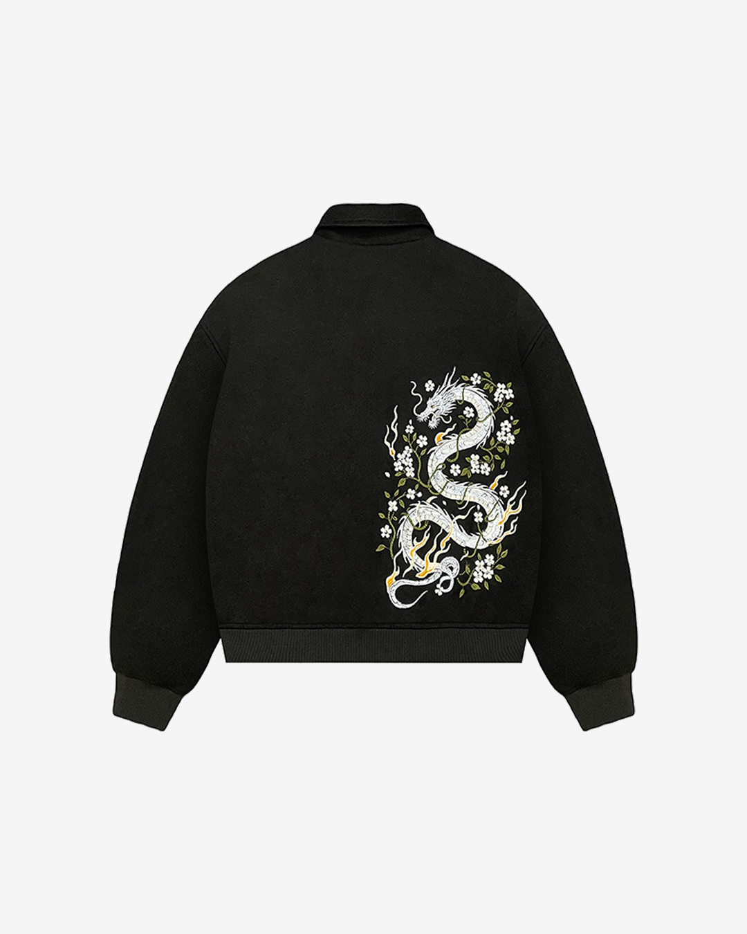 BAKUNAWA WOOL JACKET (BLACK)