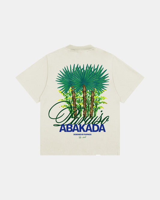Grapiko Paraiso Tee - (Cream)