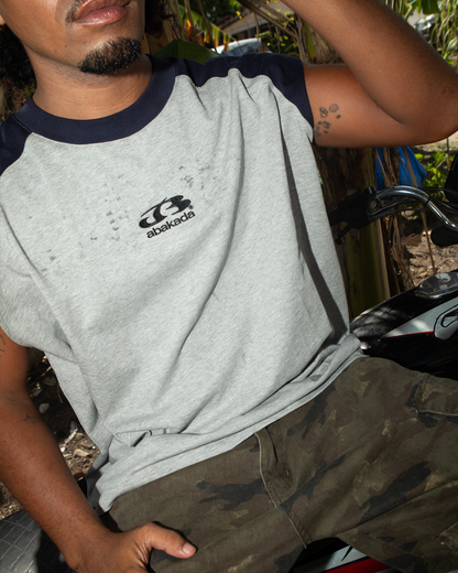 SLEEVELESS RAGLAN TANK (GREY)
