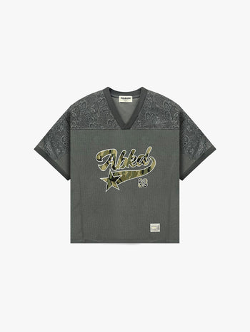 BARONG LOGO MESH JERSEY (DARK GREY)