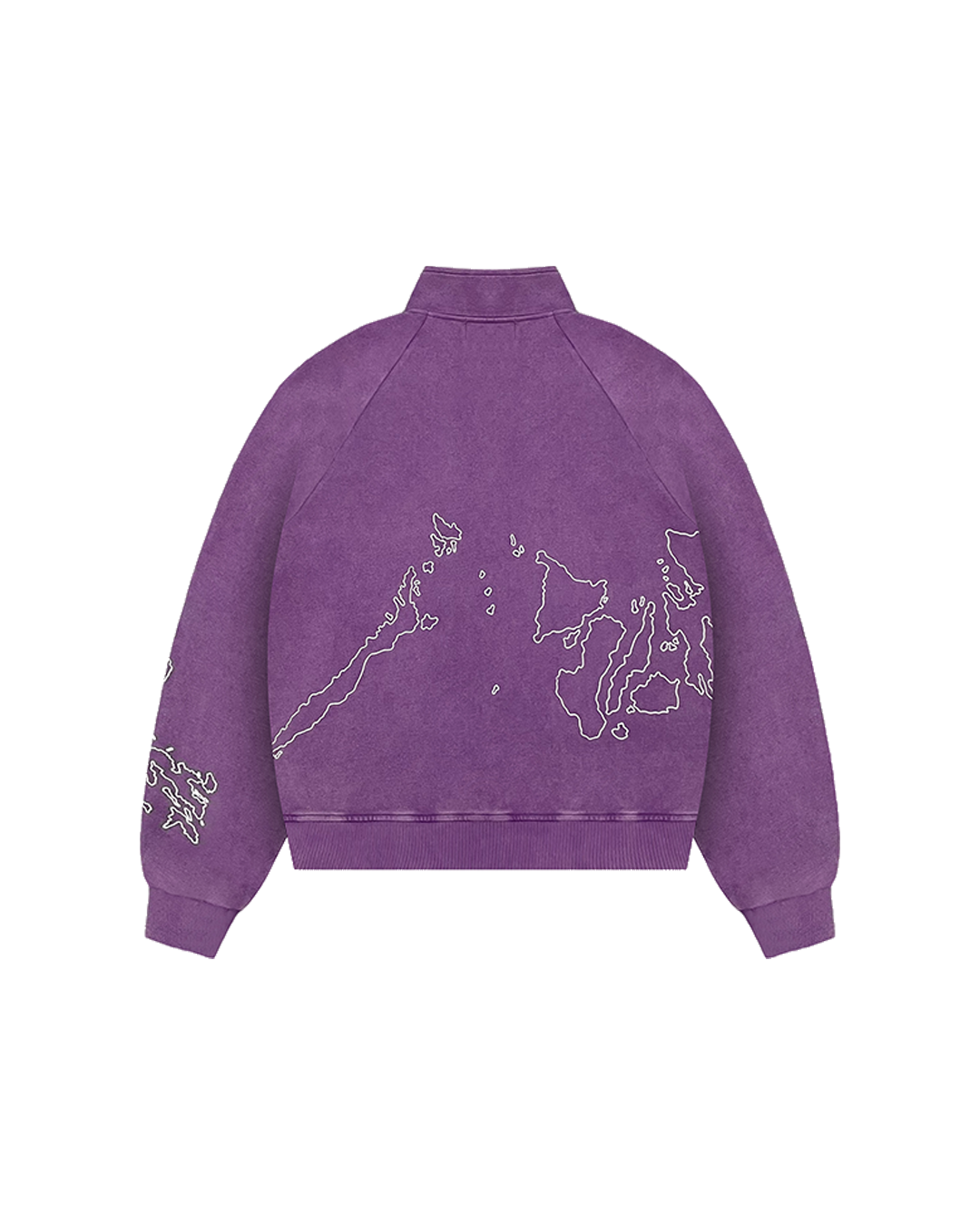 MAPA WASHED FULL-ZIP (PURPLE)