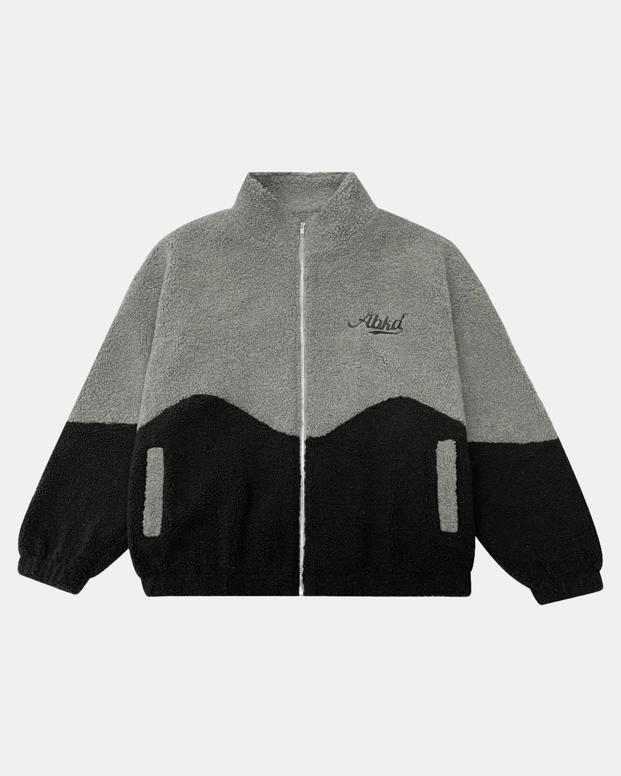 Sherpa Fleece Jacket (Grey/Noir)