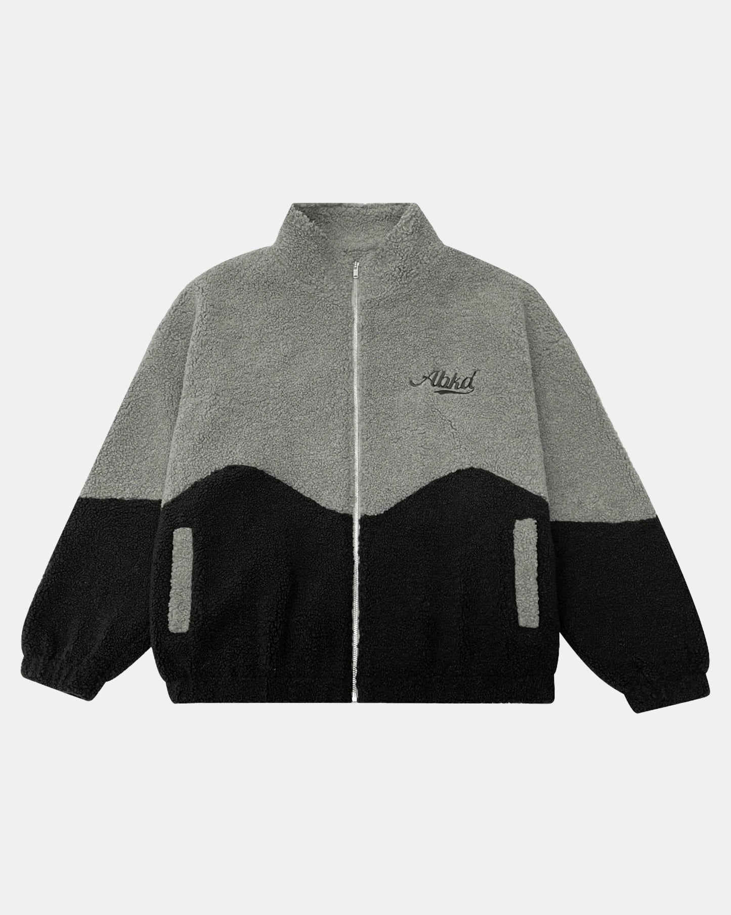 Sherpa Fleece Jacket (Grey/Noir)
