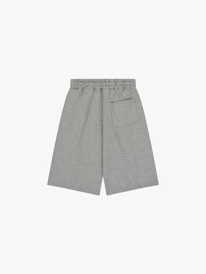 SCRIPT BERMUDA SHORTS (GREY)