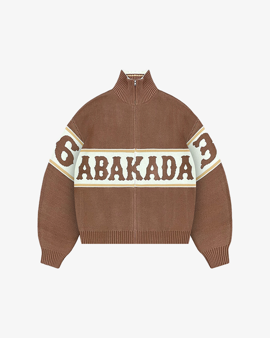 PILIPINAS COLORBLOCK KNITTED SWEATER (BROWN)