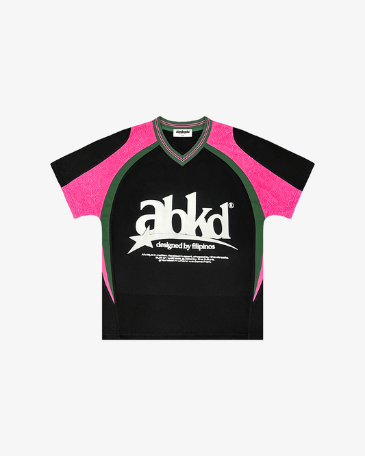 LACED JERSEY V2 (PINK/GREEN)