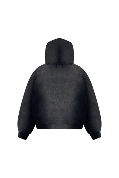 BARONG WASHED REVERSIBLE HOODIE (BLACK)