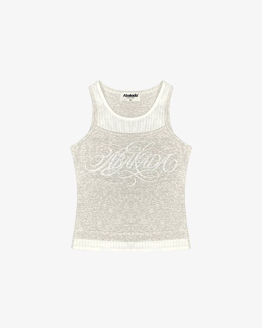 DOUBLE LAYER TANK TOP (GREY)