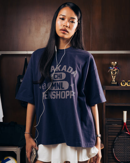 AREA CODE WASHED TEES (UBE)