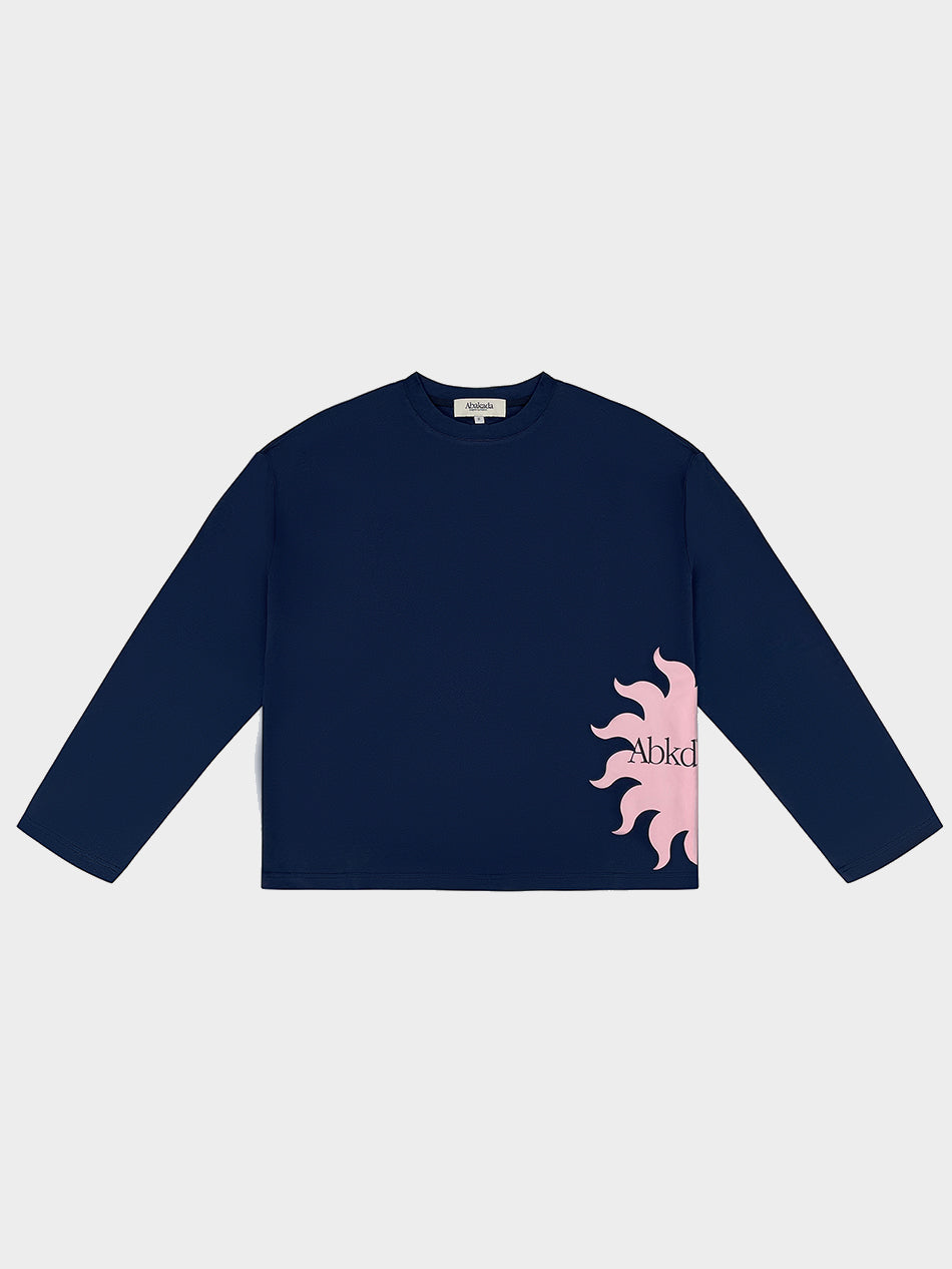 SUN LONGSLEEVES SHIRT (NAVY)