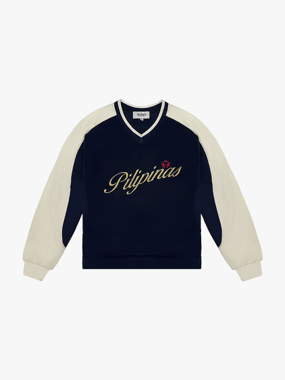 COLORBLOCK PILIPINAS CREWNECK (NAVY)