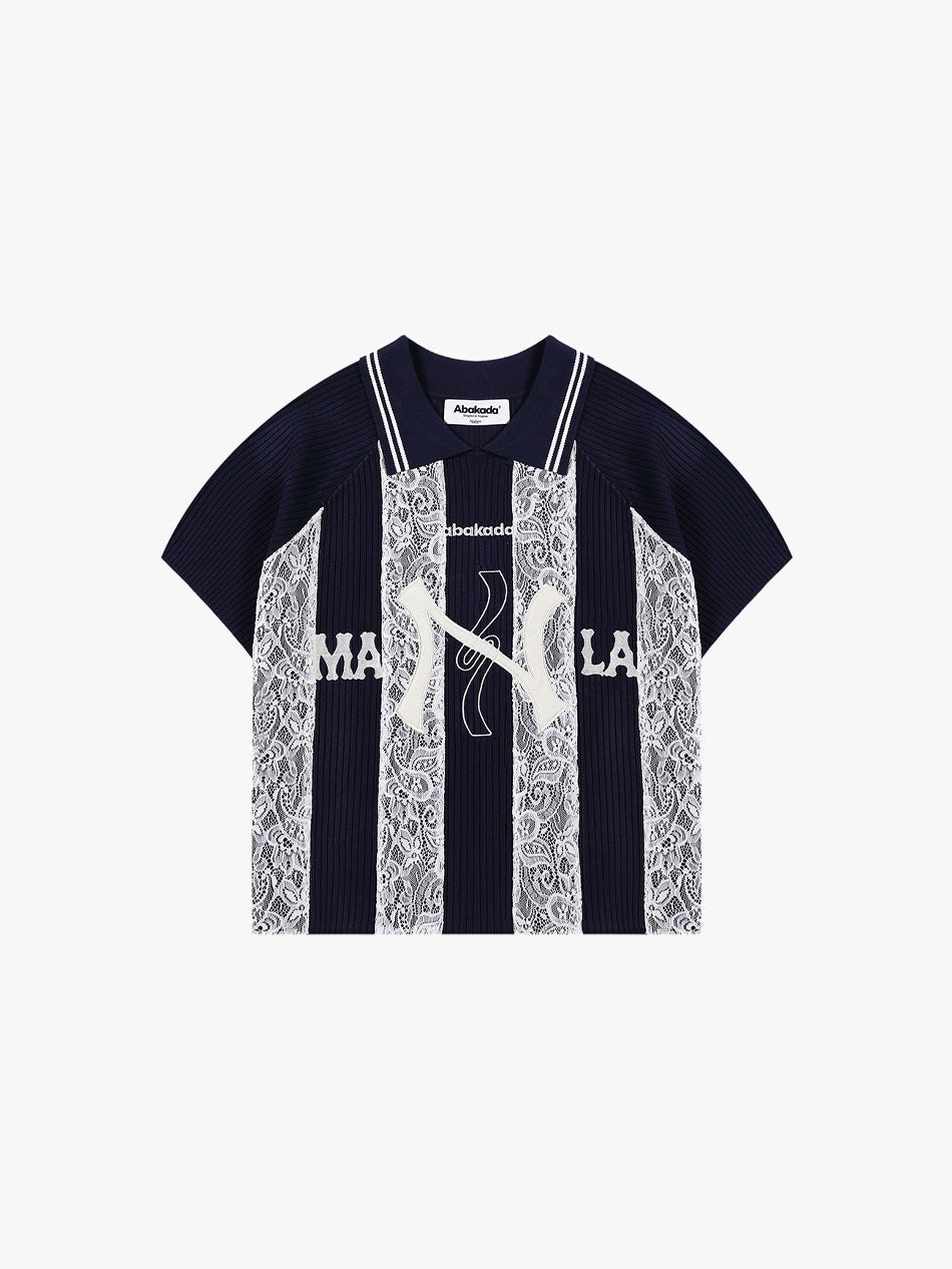 MANILA BARONG POLO JERSEY (NAVY)