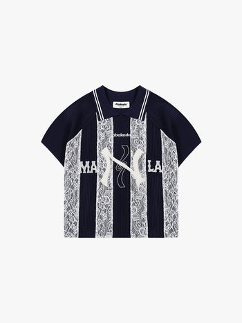 MANILA BARONG POLO JERSEY (NAVY)
