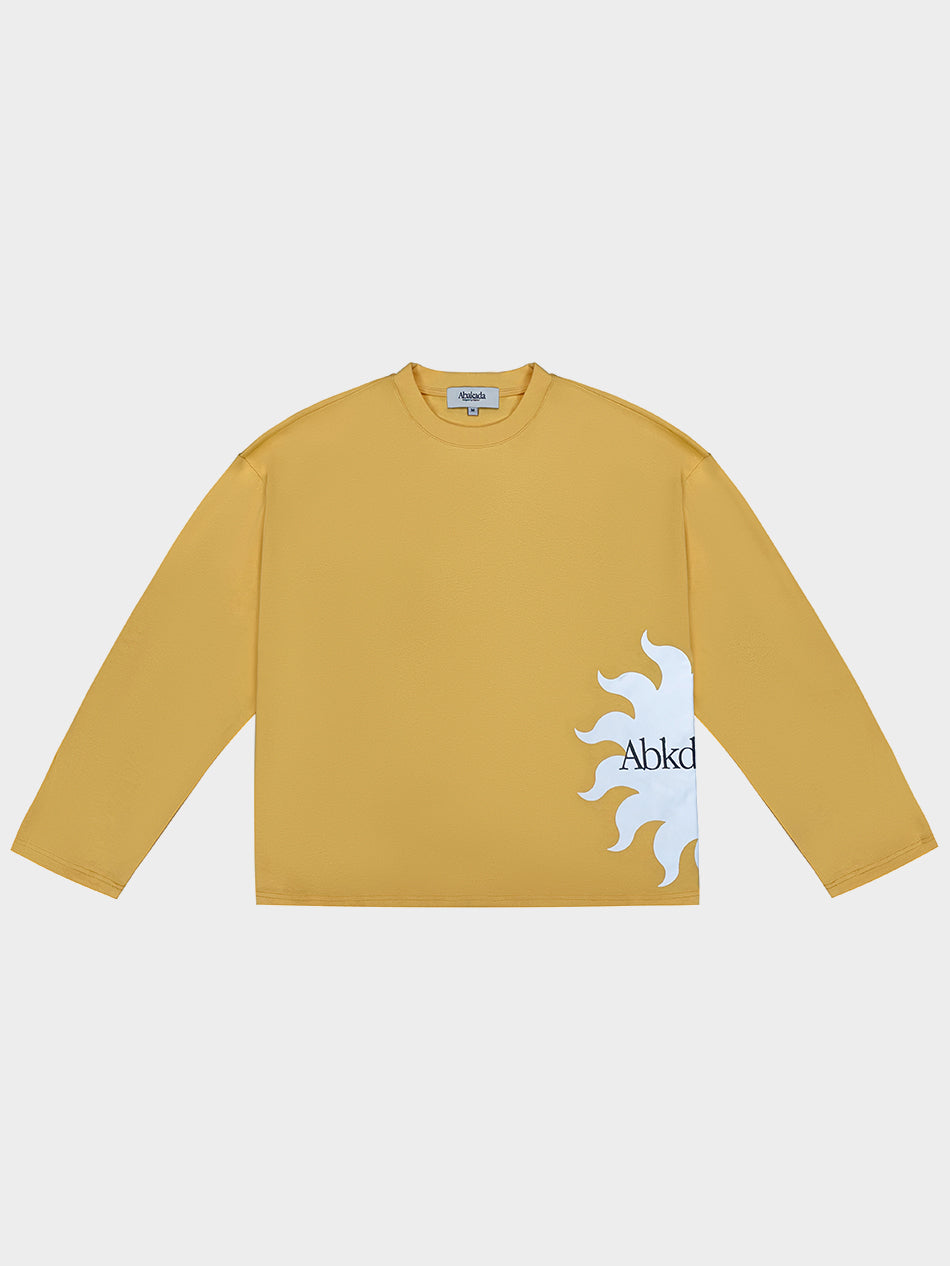 SUN LONGSLEEVES SHIRT (YELLOW)