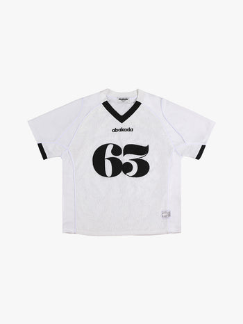 +63 LACED MESH JERSEY V2 (WHITE)