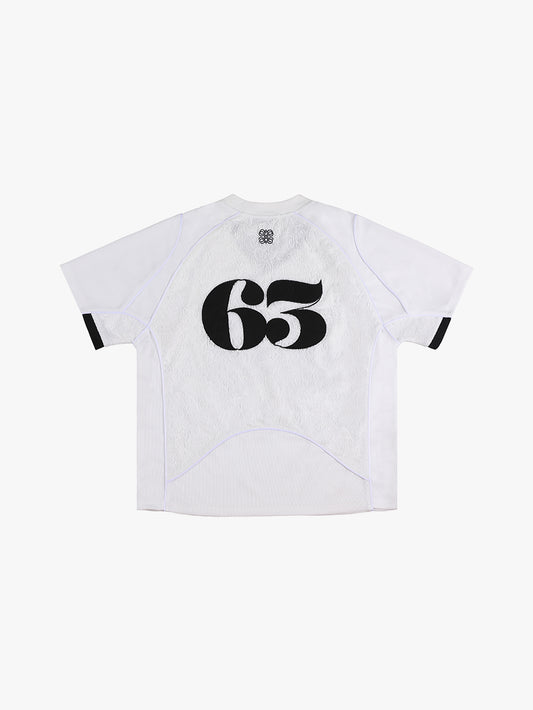 +63 LACED MESH JERSEY V2 (WHITE)