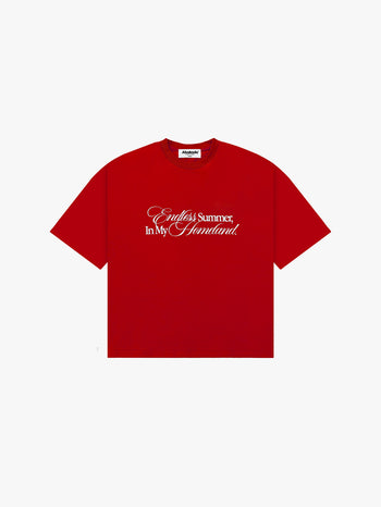 PARAISO SLOGAN TEES (RED)