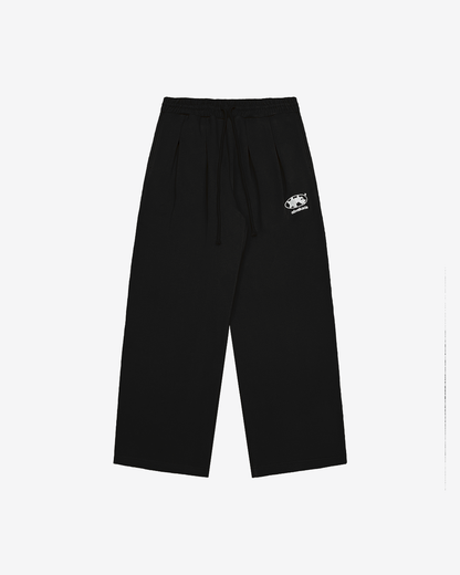 UNIFORM BAGGY PANTS (BLACK)