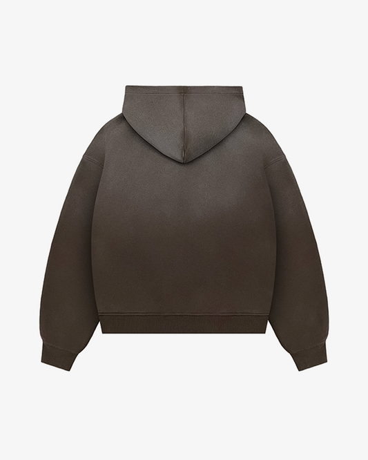 BAYBAYIN WASHED HOODIE (BROWN)