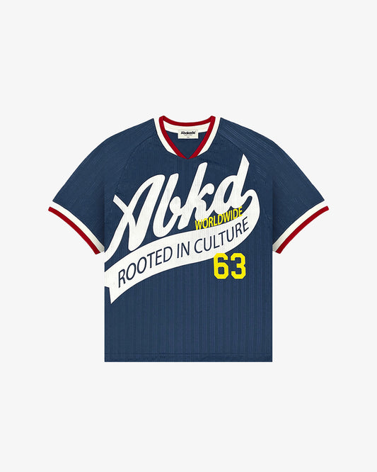 RAGLAN LOGO JERSEY (RED/BLUE)