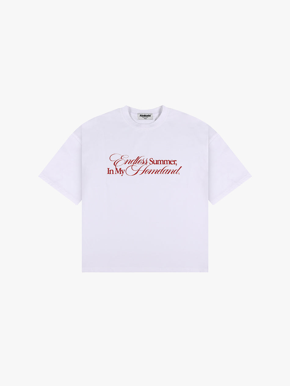 PARAISO SLOGAN TEES (WHITE)