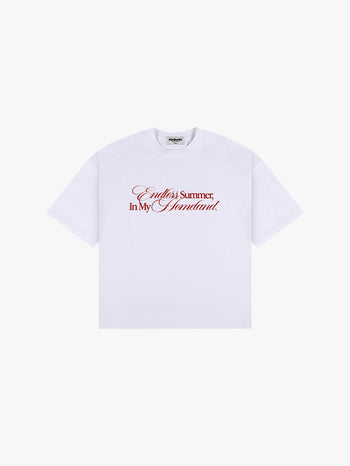 PARAISO SLOGAN TEES (WHITE)