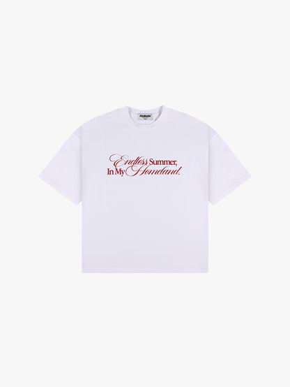 PARAISO SLOGAN TEES (WHITE)