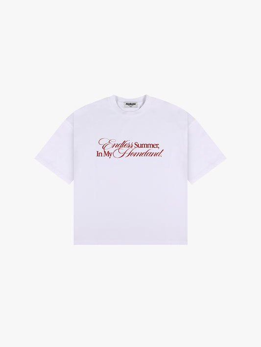 PARAISO SLOGAN TEES (WHITE)