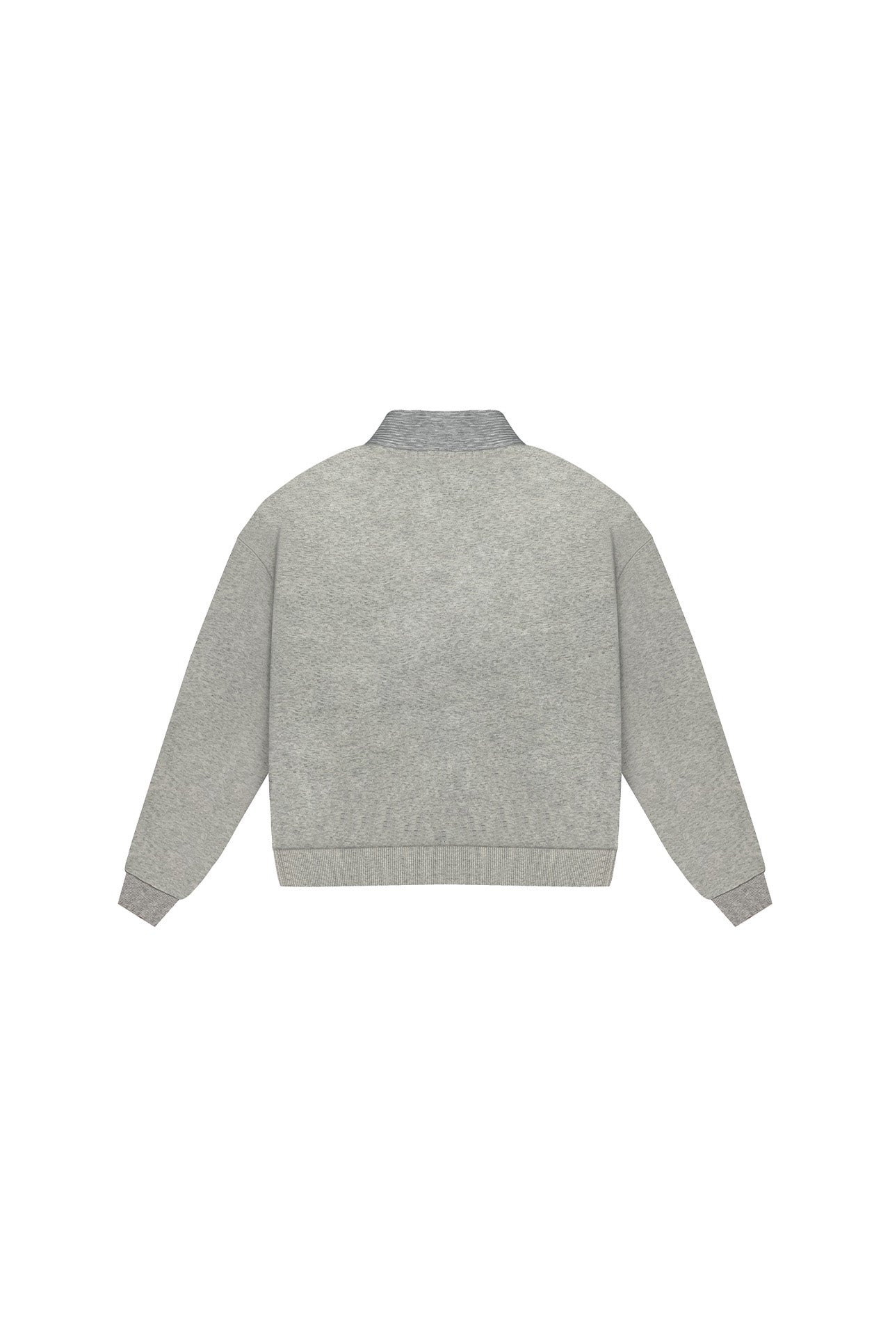 LACED TRACK JACKET (GREY)
