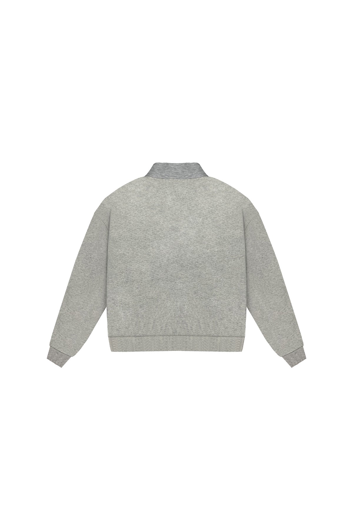 LACED TRACK JACKET (GREY)