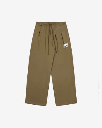 UNIFORM BAGGY PANTS (BROWN)