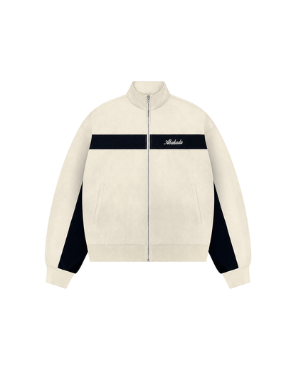 NYLON TRACK JACKET (CREAM)