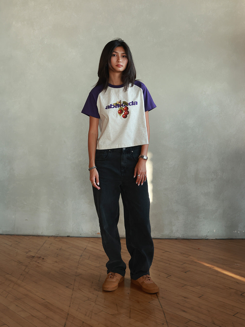 CHERRY BABY TEE (UBE)