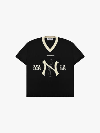 MAYNILA KNITTED JERSEY (BLACK)
