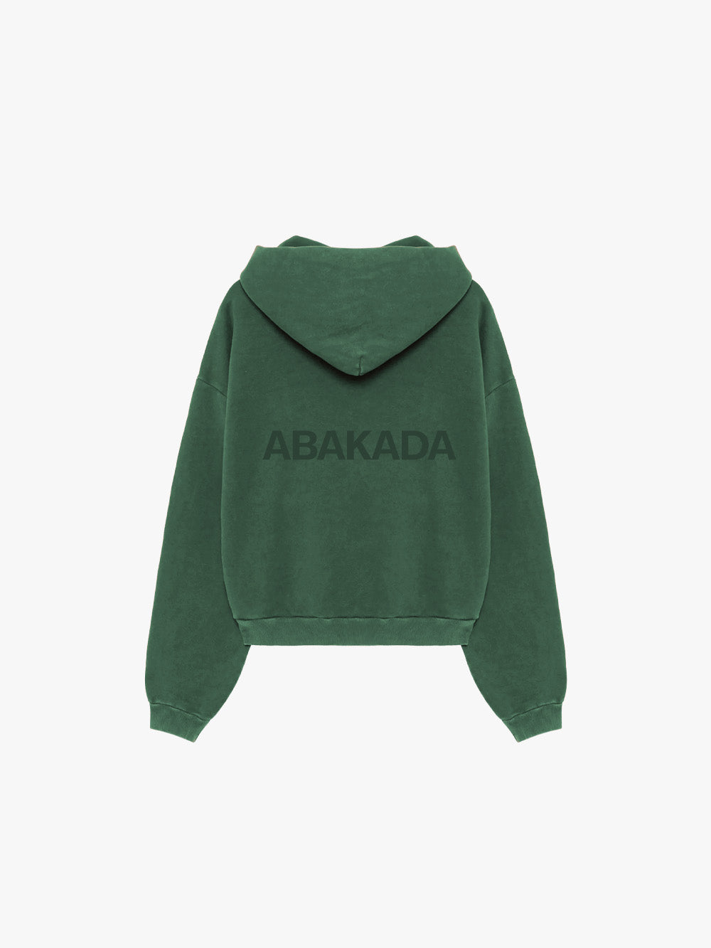 UNIFORM ZIP-UP HOODIE (GREEN)