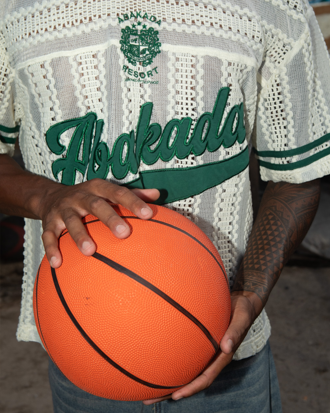 BANIG MESH JERSEY (WHITE)