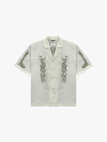 BARONG PLAIN BUTTON-UP (WHITE)