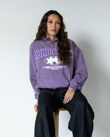 STUDIO PULLOVER HOODIE (PURPLE)