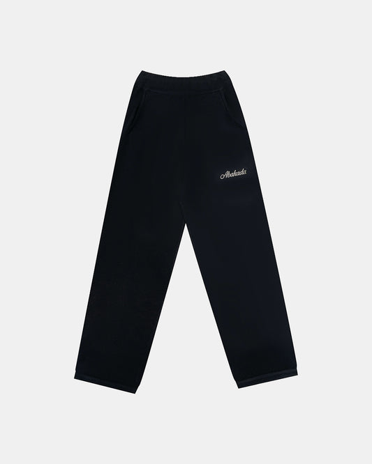 Classic Knitted Sweatpants (Black)